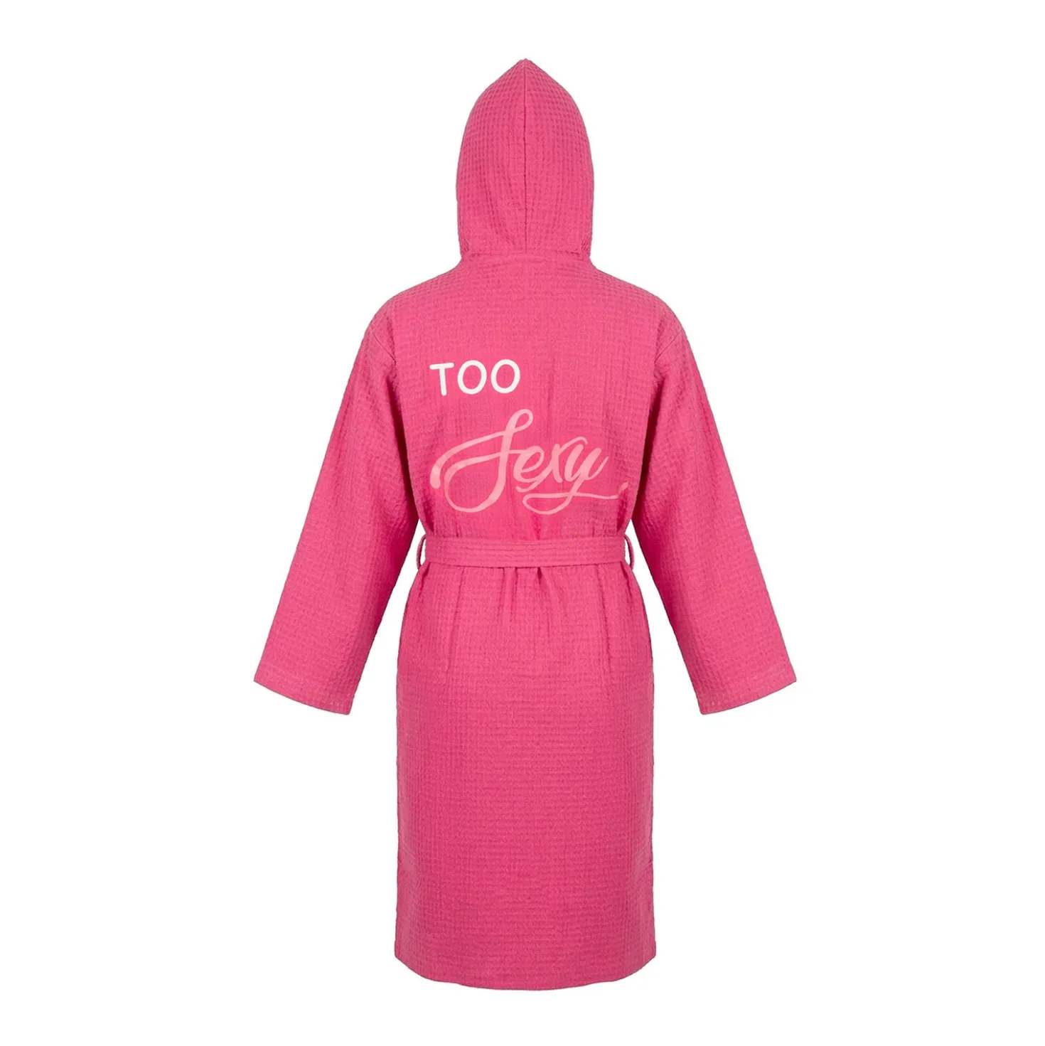 Accappatoio nido d'ape L/XL fucsia Too Sexy