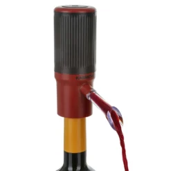 Aeratore ricaricabile per vino con beccuccio