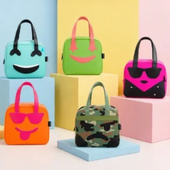 Borsa termica impermeabile koala 11 L verde con manici