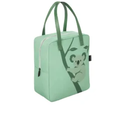Borsa termica impermeabile koala 8,5 L verde con manici