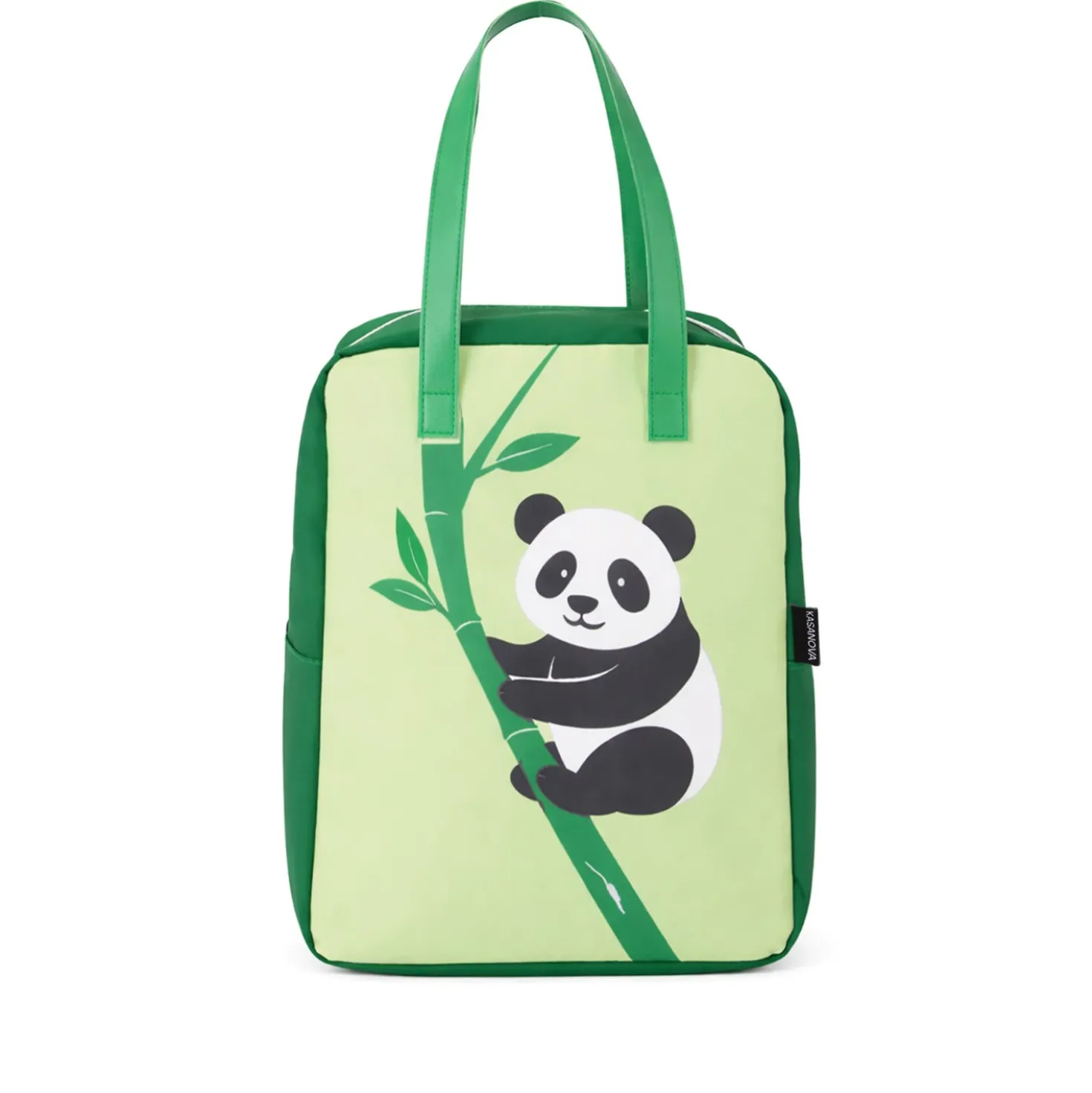 Borsa termica impermeabile panda 11 L verde con manici