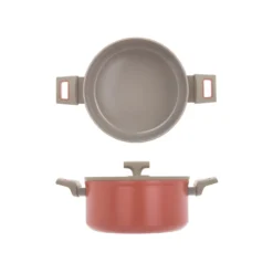 Casseruola 24 cm antiaderente ceramico Koral con coperchio