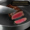 Casseruola 22 cm con coperchio a 3 strati Tri - ply