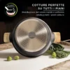 Casseruola 28 cm con coperchio Evolution