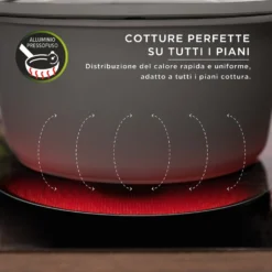Casseruola 28 cm con coperchio Evolution