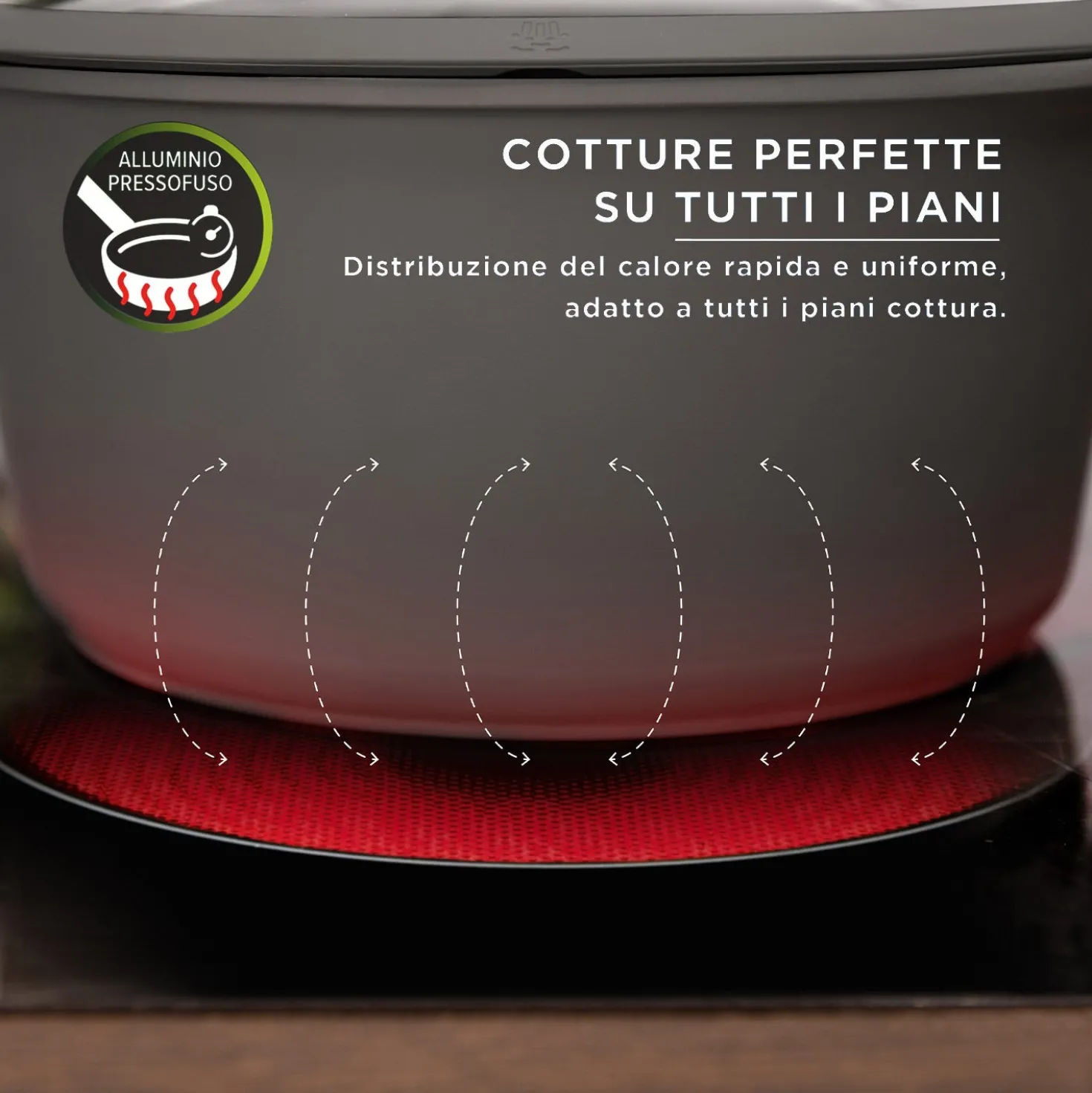 Casseruola 28 cm con coperchio Evolution