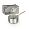 Casseruola 16 cm triplo strato Tri Ply - Gold con coperchio