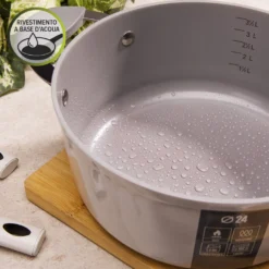 Casseruola induzione 20 cm con coperchio Fatto in casa da Benedetta
