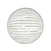Ciotola bianco righe grigio porcellana Mix e Match