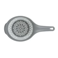 Colino salvaspazio pieghevole grigio con manico
