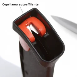Coltello slicer con affilatore Sharpy