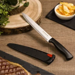Coltello slicer con affilatore Sharpy