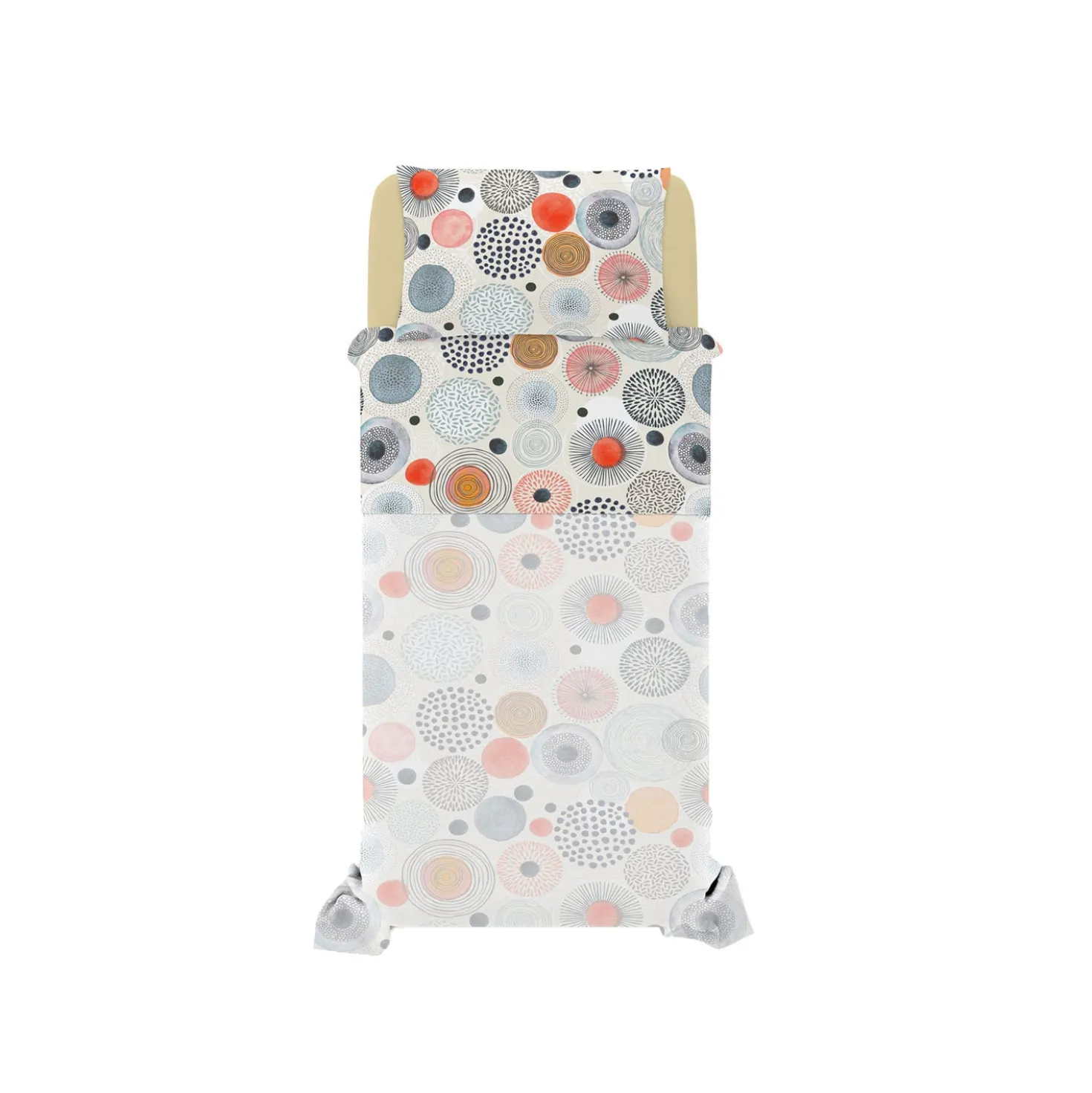 Completo letto singolo Acquerello Datex