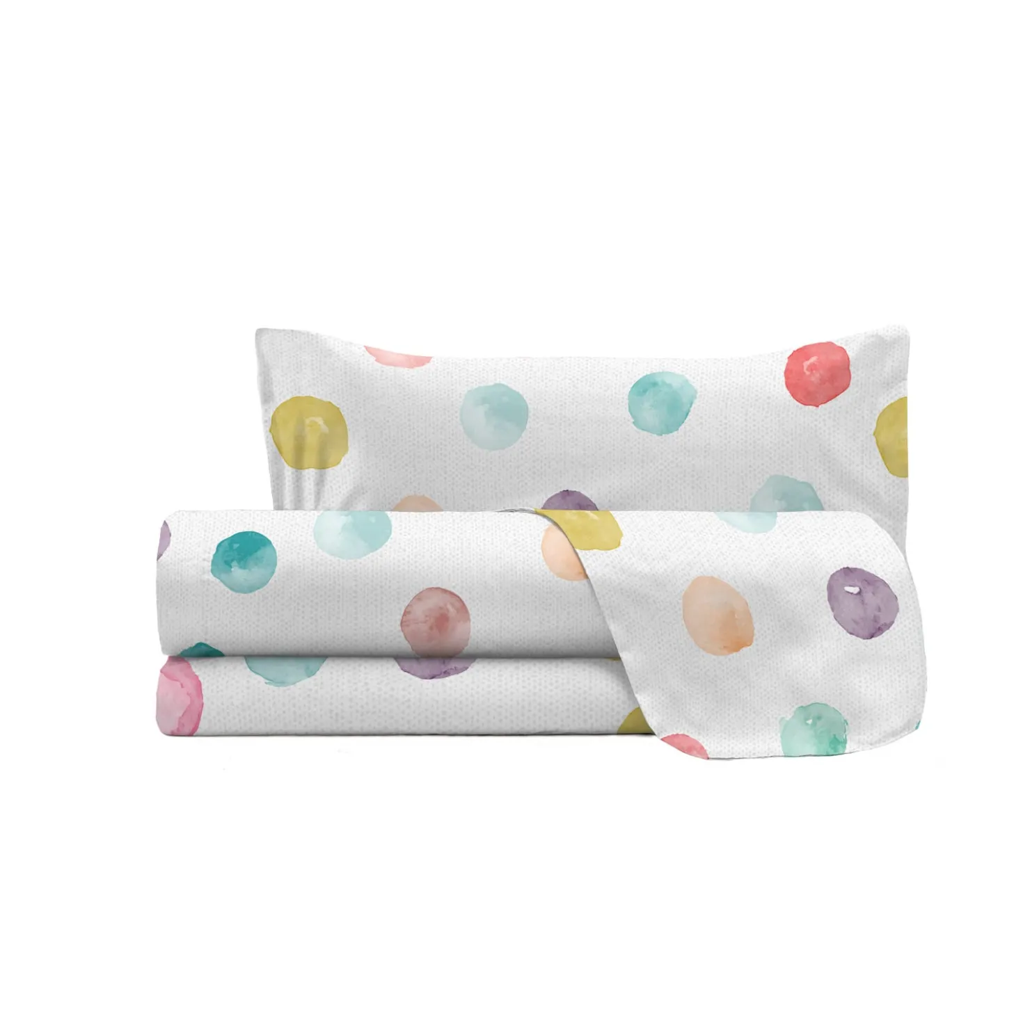 Completo letto singolo pois colorati Balloon Datex