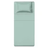 Completo letto singolo tinta unita verde
