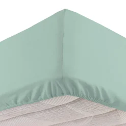 Completo letto singolo tinta unita verde