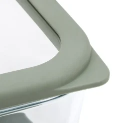 Contenitore alimentare quadrato vetro 2 L Siliglass