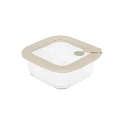Contenitore alimentare quadrato vetro 500 ml Sileat