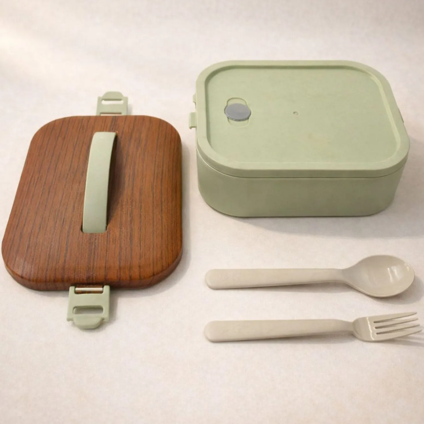 Contenitore lunch box verde acqua