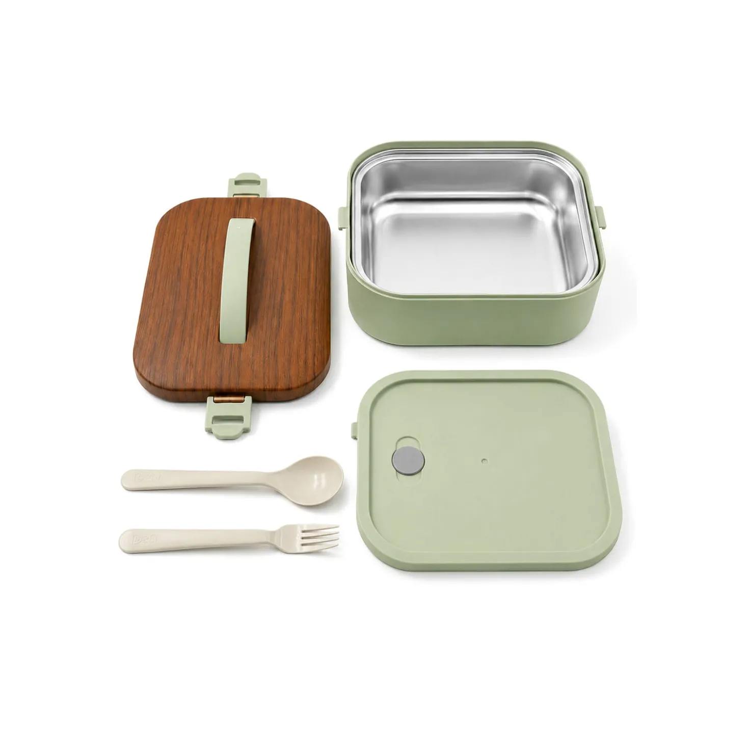 Contenitore lunch box verde acqua