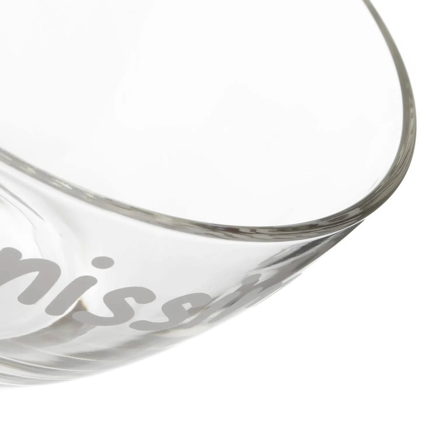 Coppetta vetro scritta Buonissimo 680 ml