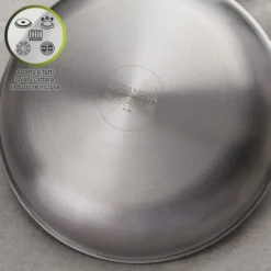 Crepiera 20 cm a 3 strati Tri - ply