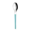 Cucchiaio in acciaio inox manico turchese Eme