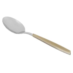 Cucchiaio tavola sfuso grigio in acciaio inox Silhouette