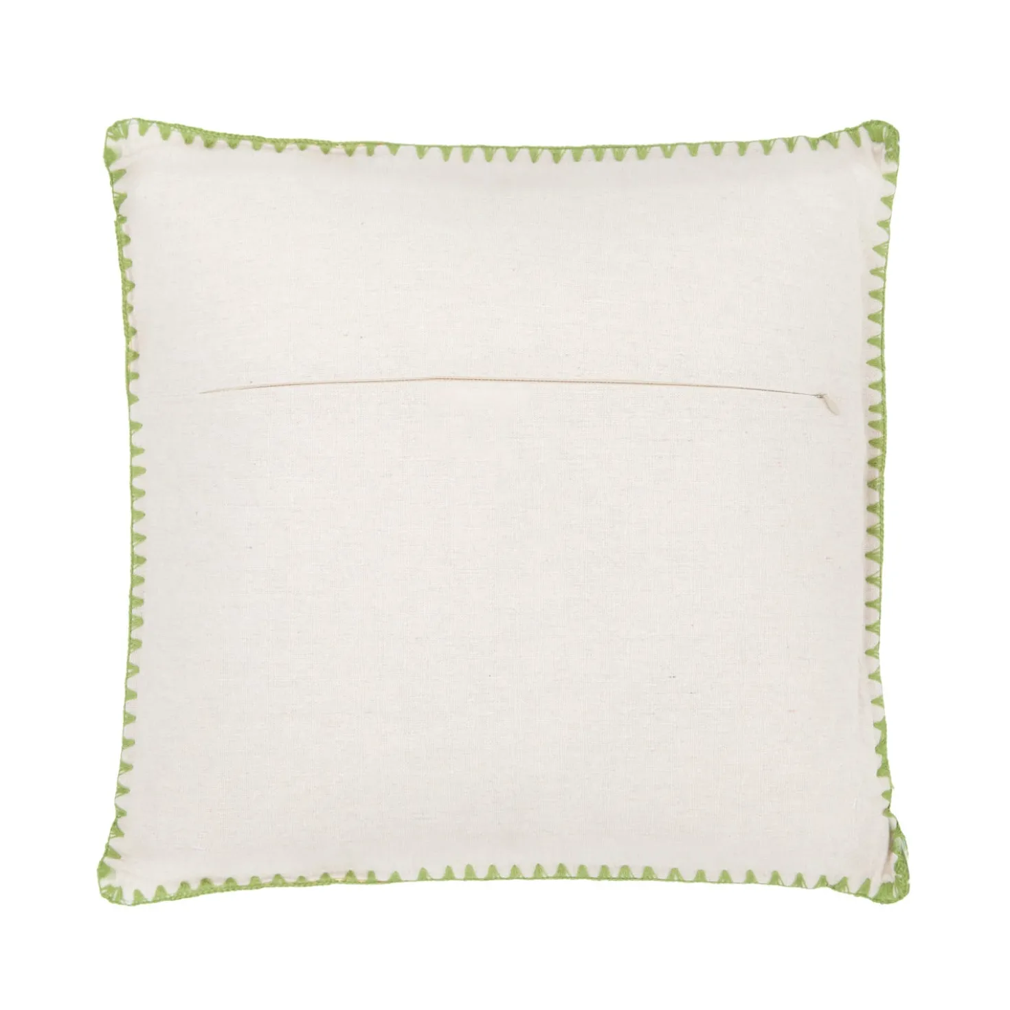 Cuscino divano 45x45 cm foglie verdi