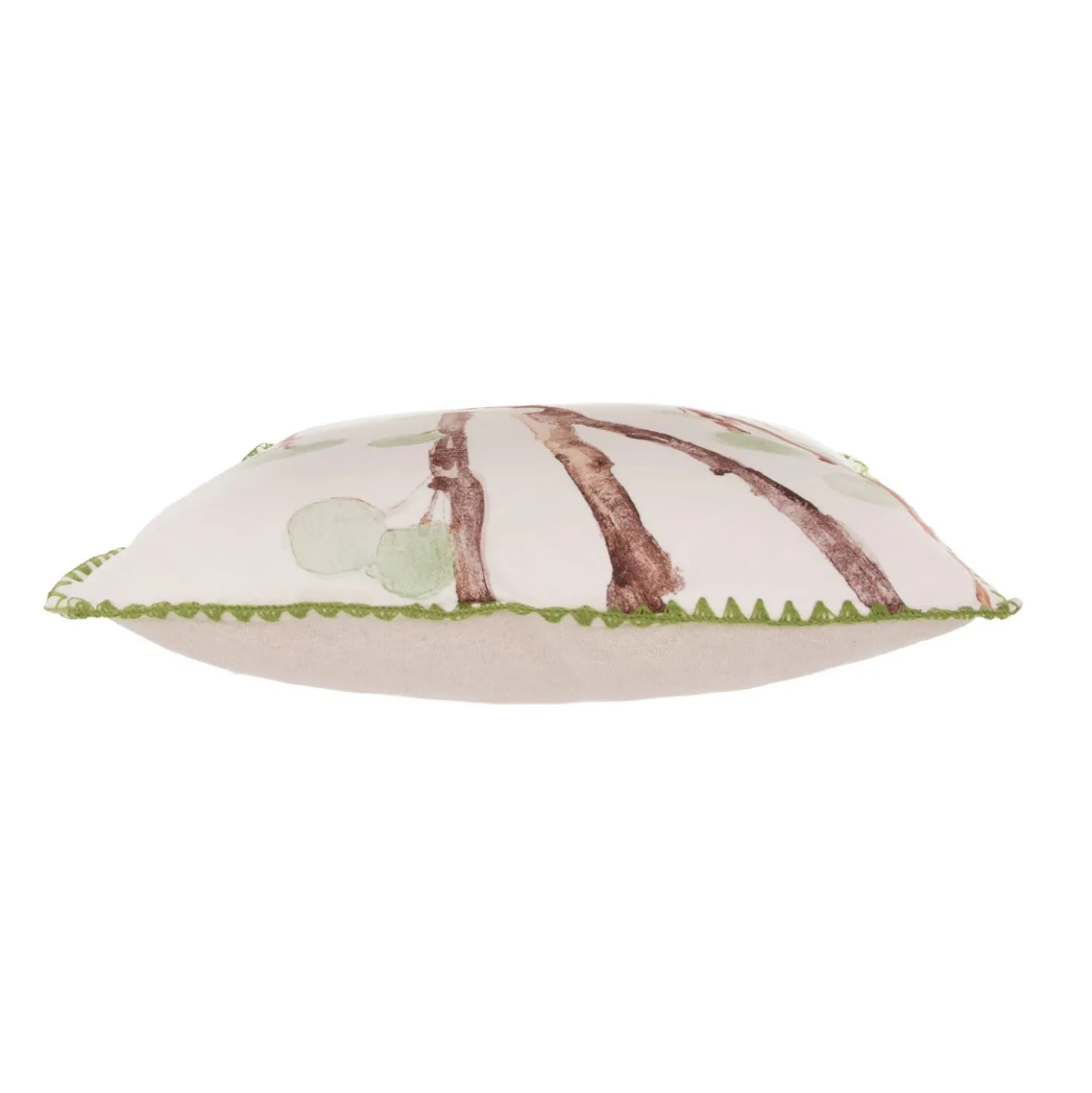 Cuscino divano 45x45 cm foglie verdi