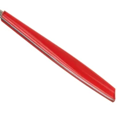 Forchetta tavola sfusa rosso in acciaio inox Silhouette
