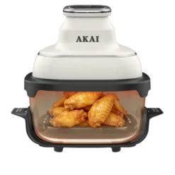 Friggitrice ad aria digitale 4,2 L 1500 W bianca Akai