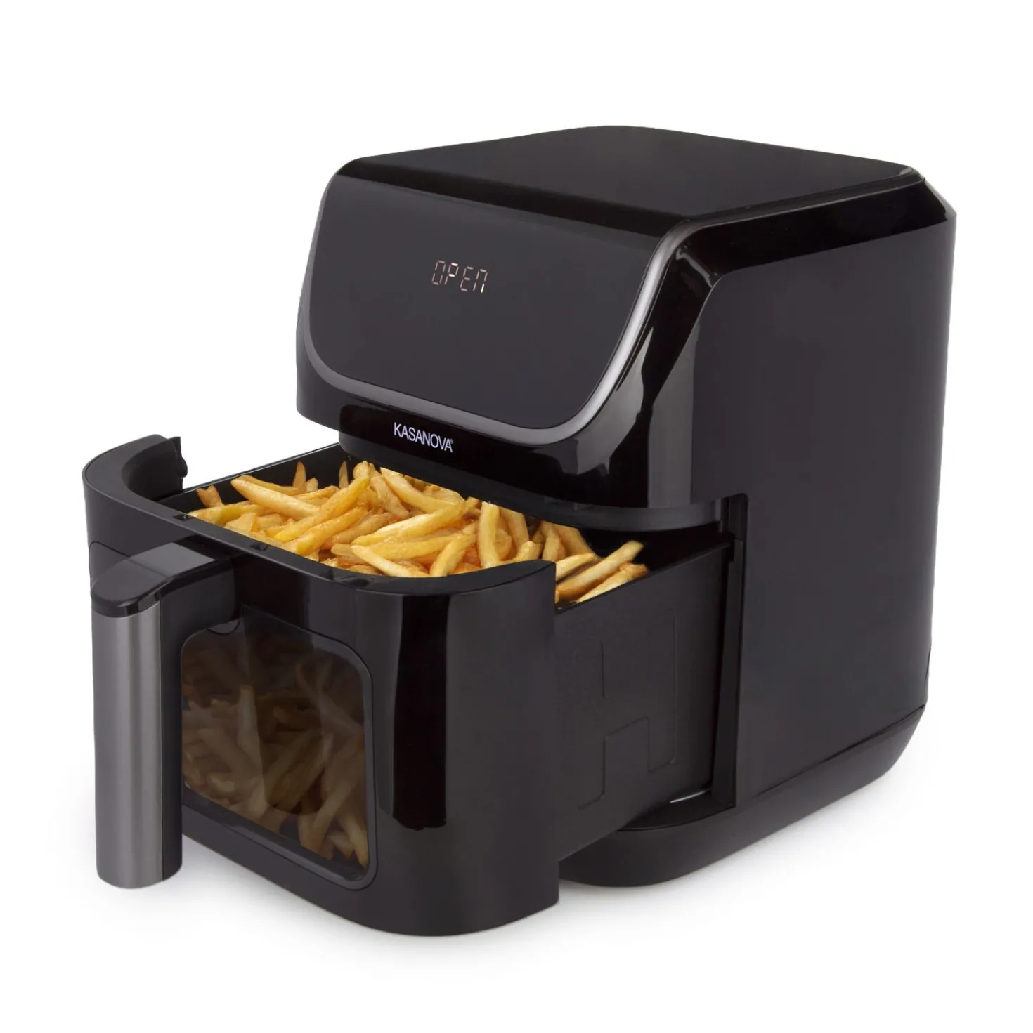 Friggitrice ad aria digitale 7L 1450 W nera