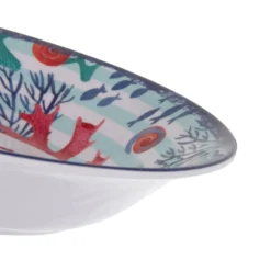 Insalatiera 30 cm in melammina corallo