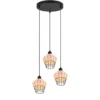 Lampadario 3 luci Borka Trio