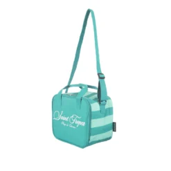 Lunch box Saint Tropez azzurro con tracolla