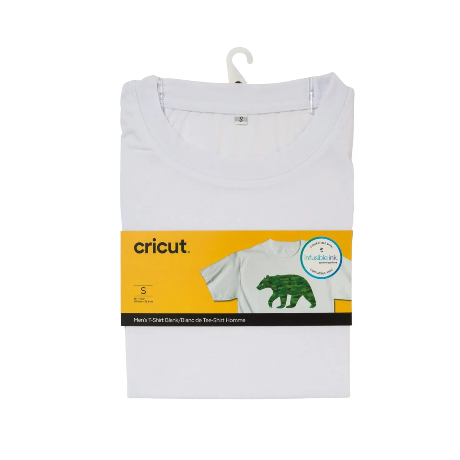 Maglietta uomo S bianca da personalizzare Cricut