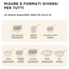 Mini casseruola 14 cm sabbia Cooking Therapy con coperchio