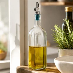 Oliera bottiglia vetro con dosatore 750 ml