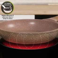 Padella 20 cm antiaderente 0 grassi