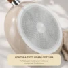 Padella 28 cm in ceramica taupe New Ceramic