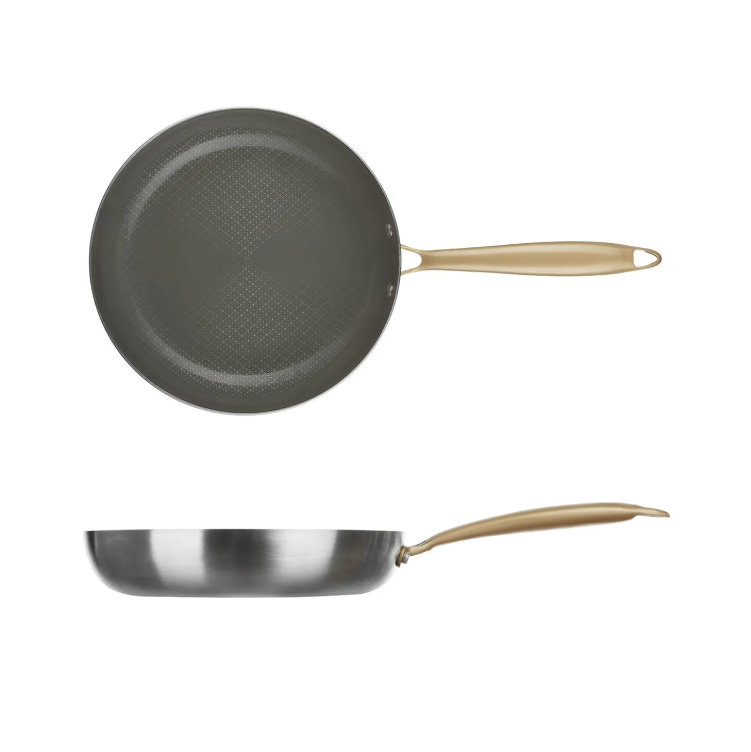Padella 24 cm triplo strato Tri Ply - Gold