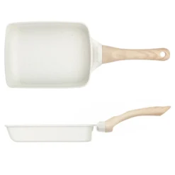 Padella rettangolare 19x15 cm Mini Mania crema