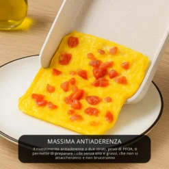 Padella rettangolare 19x15 cm Mini Mania crema