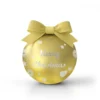 Pallina di Natale led Merry Christmas oro