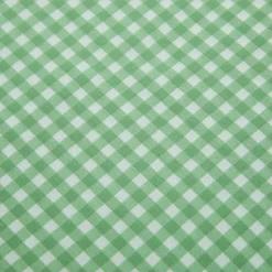 Parure copripiumino matrimoniale quadretti verde Young