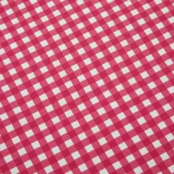 Parure copripiumino matrimoniale quadretti rosso Young
