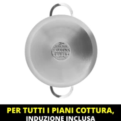 Pentola a pressione 7 L in acciaio inox