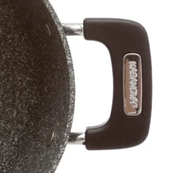Pentola con coperchio da 22 cm in alluminio