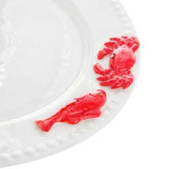 Piatto da portata 27,6 cm ceramica granchio Sea